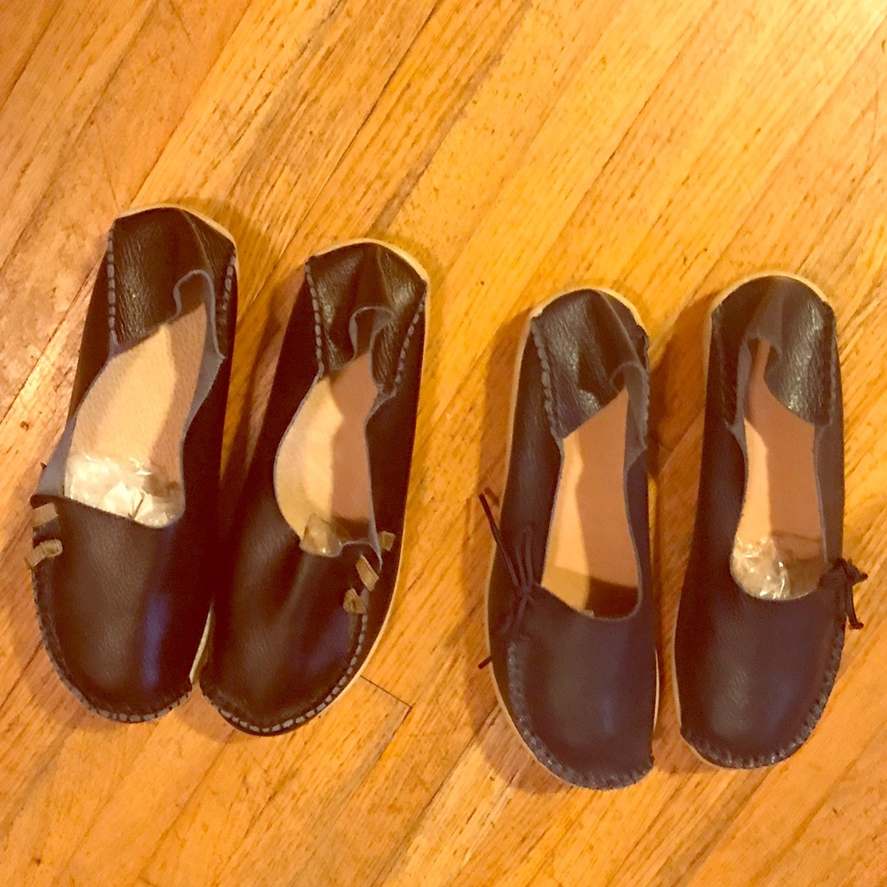 Women’s Genuine Leather Shoes Size 9.5 US Size.